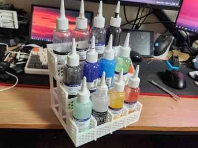 prefabricated paint storage rack
