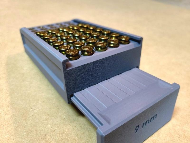 9mm Ammunition Storage Case