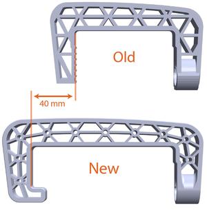 Logitech G920 / G29 / G27 Clamp Extention