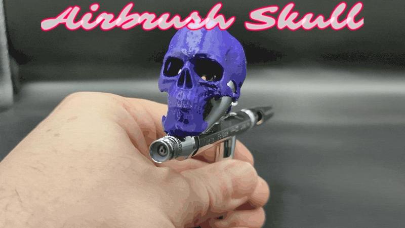 airbrush skull