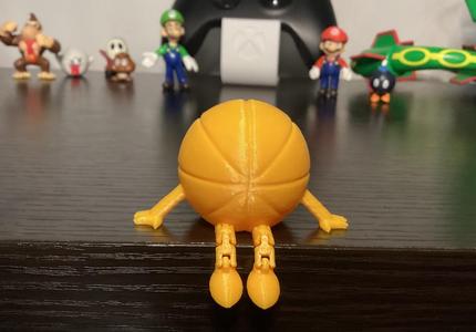Articulated Basketball - Flexi Legs Desk Buddy