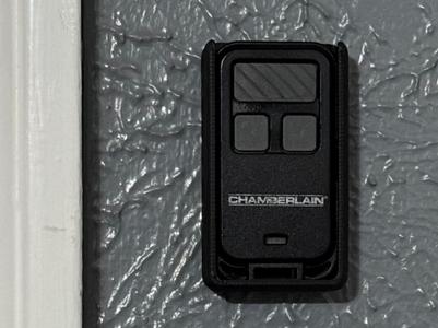 Chamberlain Garage Door Fob Mount