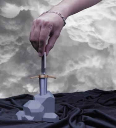 The Legendary Pen Holder – Sword in the Stone 