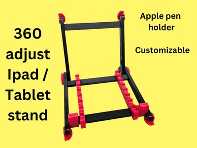 360 adjustable Ipad and tablet holder