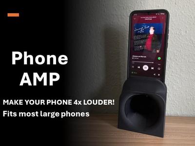 Phone Speaker Amplifier