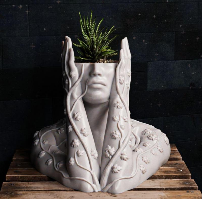 Ivy Woman Vase