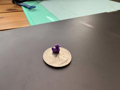 Cute tiny duck .2mm Nozzle