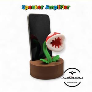 Piranha Plant Speaker Amplifier