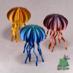 Print-in-Place Jellyfish with moving Tentacles