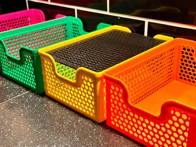 A1 Mini Stacking Storage Basket - 119x170mm