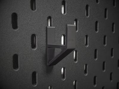 Hook for IKEA Skadis Pegboard