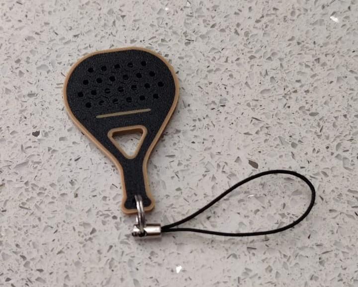 Padel key ring