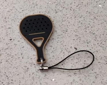 Padel key ring