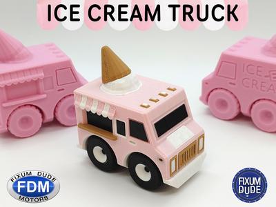 Fixum Dude Motors Print in Place Ice Cream Truck