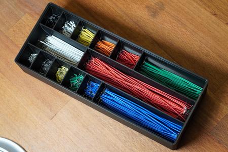 Gridfinity Divider Box for Breadboard Jumper Wires
