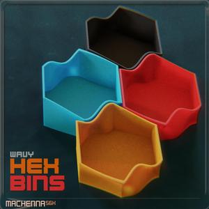 Wavy Hex Bins