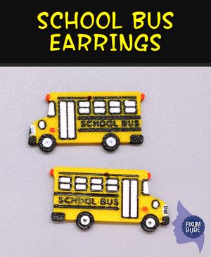 Cute School Bus Earrings