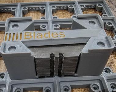 Gridfinity Utility Knife Blade Storage