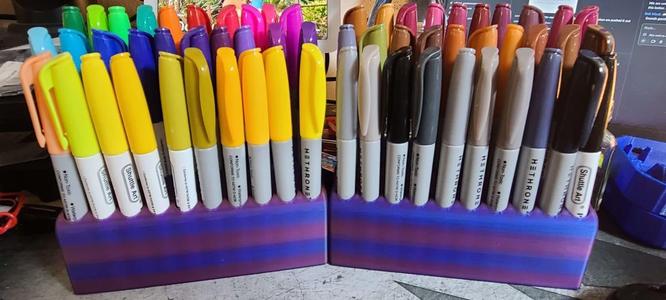0% INFILL!! - Marker Holder - Marker Stand