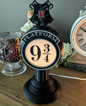 Harry Potter Platform 9 3/4 Lamp
