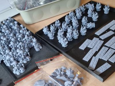 Resin prints drying plate