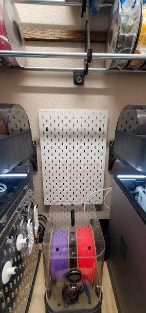 Mounting Hardware for Ikea Skadis Pegboard