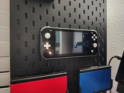 Switch Lite Skadis Mount