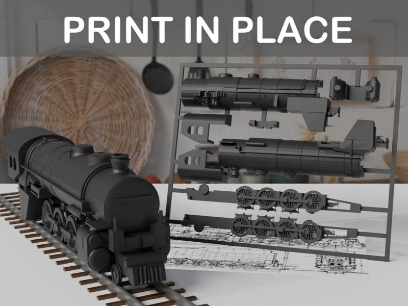 Locomotive - Kit Card - Big Boy