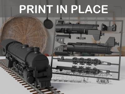 Locomotive - Kit Card - Big Boy