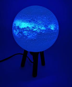 Hybrid Hanging/Desk Milky Way Lamp