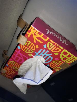 Car sun visor tissue box holder