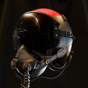 Pilot HGU-55P HELMET & MBU-20 MASK Set