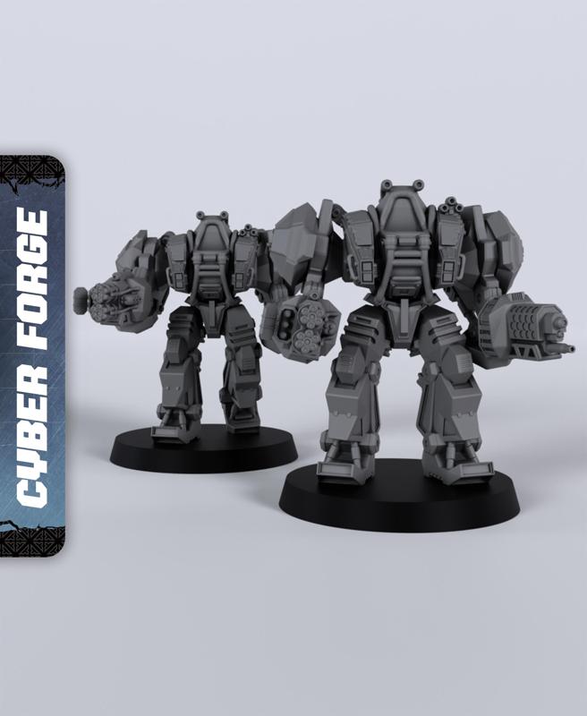 Exosuits - With Free Cyberpunk Warhammer - 40k Sci-Fi Gift Ideas for RPG and Wargamers