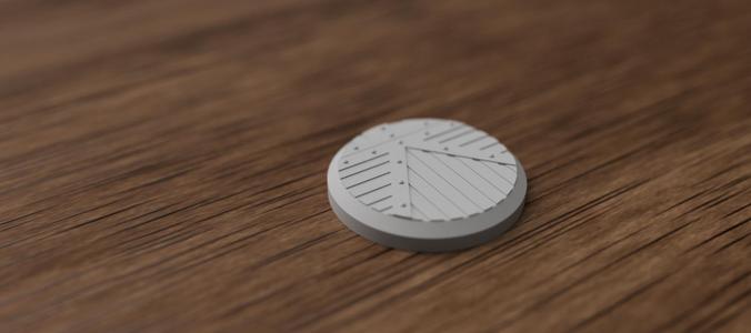 32mm Tabletop War game Base - Grates