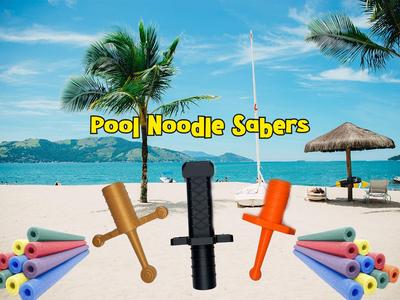 Pool Noodle Saber Handles