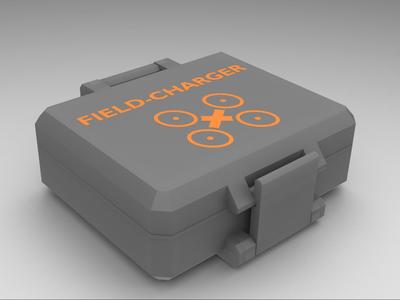 Field Charger Case SkyRC B6neo - print in place