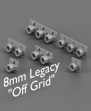 8 mm - Bolt-Lock - Adhesive Mounts - LEGACY Files