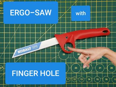 Ergo Saw with Finger Hole - (Recip Saw Blade)