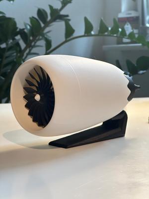 Jet Engine / Aircraft Turbine (4h Print only!)