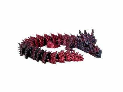 Horn Dragon – detailed flexi dragon under 4 hours!