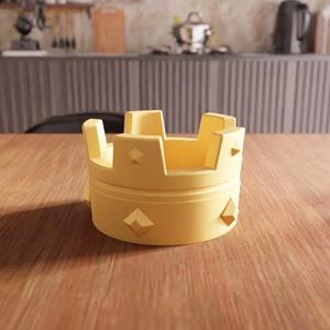 3D Toy Crown Decor STL File – Unique Kids Gift, Creative Kids Toy Design, Home Decor Accent, 3D Print File, Artistic 3D Model