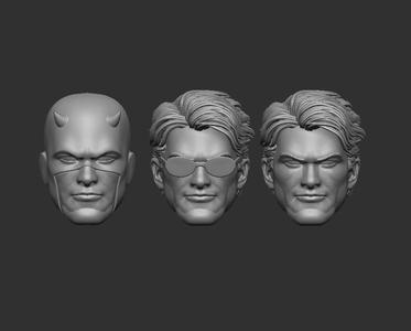 Daredevil Matt Murdock – Headsculpt for Action Figures