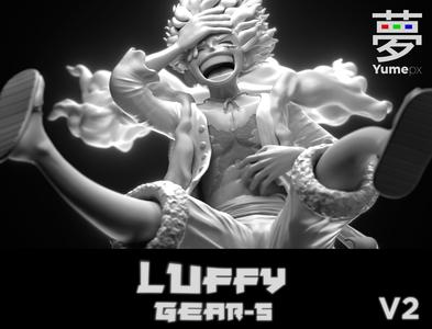 Luffy – Gear 5 – Nika – Monkey D Rufy –  One Piece – V2