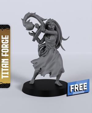 Lavinia Lastfall – With Free Dragon  – 5e DnD Inspired for RPG and Wargamers