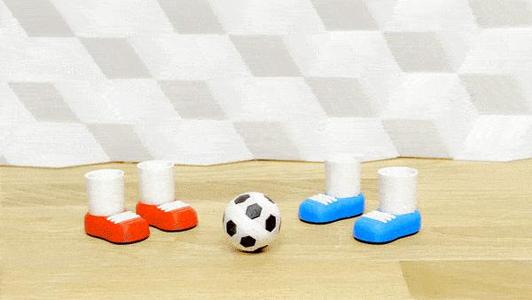 Finger Football Kit (soccer game on the table!)