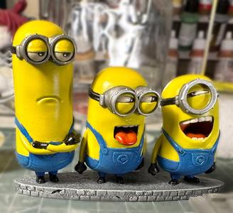 MINIONS FOR 3D PRINT STL OBJ