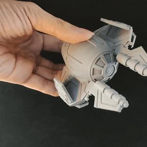 Jedi Interceptor chibi star wars