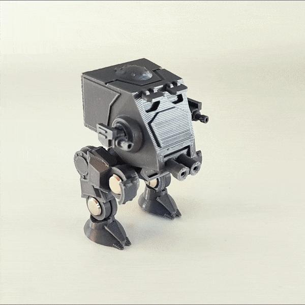 Cute AT-ST (All Terrain Scout Transport ) SD CHIBI Star wars