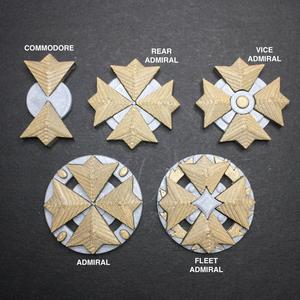 Star Trek TWoK Flag Rank Insignia