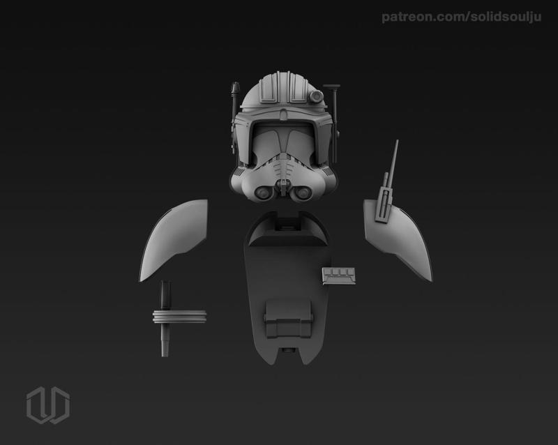 Star Wars Commander Cody Vaugn Thorn Kit